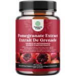 Extra Strength Pomegranate Extract Capsules - Pomegranate Supplement with Superfood Antioxidants & Ellagic Acid - Non-GMO Nitric Oxide Supplement with 5:1 Extract Equivalent to...