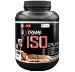 Extreme ISO, 100% whey protein isolate, 5 lb (2.27 kg) no fat low calories protein source for fast recovery and promote muscle growth in a lean body (Vanilla)