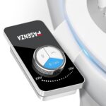 FASENZA Bidet Attachment for Toilet Seat: Adjustable Water Pressure, Ultra-Slim Toilet Water Sprayer with Self-Cleaning Non-Electric Dual Nozzle, Front&Rear Feminine Wash, Cold...
