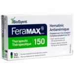 FeraMAX Pd Therapeutic 150 Iron Supplement - Once Daily High Dose Iron Supplement No.1 Recommended Treatment for Iron Deficiency Anemia - 150mg of Elemental Iron per Capsule, 30...