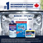 Finish Power Ball All In 1 Max Dishwasher Detergent Pods, For Everyday Clean and Shine, 105 Tabs