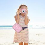 Fintie Kids Camera Case Compatible with Goopow/Seckton/Dylanto/Mgaolo/Masterbee/CIMELR/Desuccus Kids Digital Camera Toys, Children Carrying Bag, Birthday Festival Gift, Pink Horse