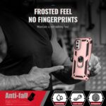 for Motorola Moto G Stylus 5G Case 2022 with Screen Protector,Ring Kickstand Military Protective Shockproof Defender Armor Dual Layer Protection Back Cover Phone Case for Moto G...