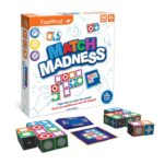 FoxMind Games: Match Madness, Family Board Games for Kids Ages 7 and up, Teens, and Adults. Pattern Block Matching Board Game, Puzzle Game Think Fast to Make The Match, 1 to 4...