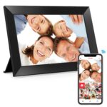 Frameo 10.1 Inch WiFi Digital Picture Frame, 1280x800 HD IPS Touch Screen Photo Frame Electronic, 32GB Memory, Auto-Rotate, Wall Mountable, Share Photos/Videos Instantly via...
