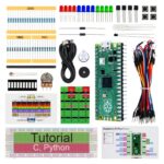 Freenove Basic Starter Kit for Raspberry Pi Pico (Included), Dual-core Arm Cortex-M0+ Microcontroller, 386-Page Detailed Tutorial, 142 Items, 55 Projects, Python C Code