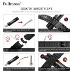 Fullmosa Quick Release Watch Strap, Stainless Steel Replacement Watch Bands 16mm, 18mm, 20mm, 22mm and 24mm Compatible with Samsung Huawei Garmin Watch Band for Men and Women