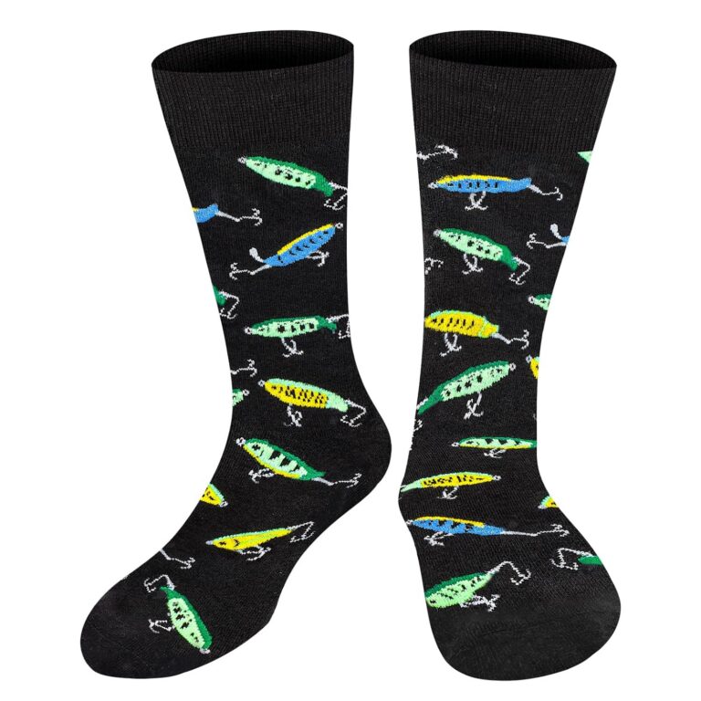 Funny Socks for Men Teens - I’d Rather Be Novelty Funky Socks Fun Gifts - Birthday Christmas Gifts for Men Teen Boys