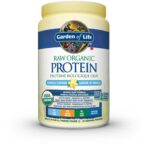 Garden of Life Raw Organic Protein, Vanilla, 620g. Packed with 22 Grams of Certified Plant Protein, including organic peas grown and processed in Canada. Assists in building and...