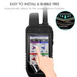 GEJEFA Screen Protector for Garmin Alpha 200/Alpha 200i, 2 Pack Premium High Sensitivity Anti-Glare & Anti-Fingerprint PET Screen Film for Garmin Alpha 200/Alpha 200i