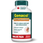 Genacol Anti-Inflammatory – Turmeric Curcumin Supplement with Black Pepper (BioPerine) and Collagen Peptides, Relieves Inflammation and Joint Pain, Value Pack, 150 Capsules...