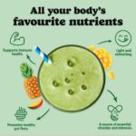 Good Protein Greens Superfood Powder Juice - 100% Natural Digestive Enzyme Greens Powder | Vegan Non-GMO Gluten Free Vitamins Green Powder - Organic Alfalfa Wheat Barley Grass...