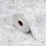 Gopas Drawer and Shelf Liner for Kitchen Cabinets Non-Adhesive, Non-Slip Cabinet Liner Shelf Paper Strong Grip Waterproof Easy to Clean for Kitchen Shelves Cupboard, Flower,12IN...