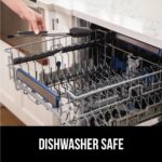 GORILLA GRIP Stainless Steel Silicone Cooking Tongs, Set of 2, Includes 9 and 12 Inch Locking Kitchen Tong, Heat Resistant Tip, Strong Grip for Grabbing Food, Perfect for...