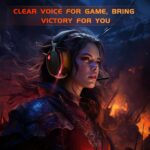 Gtheos 2.4GHz Wireless Gaming Headset for PS5, PS4 Fortnite & Call of Duty/FPS Gamers, PC, Nintendo Switch, Gaming Headphones with Mic, Bluetooth 5.3 Gaming Headset, Stereo...