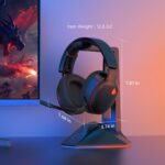 Gtheos 2.4GHz Wireless Gaming Headset for PS5, PS4 Fortnite & Call of Duty/FPS Gamers, PC, Nintendo Switch, Gaming Headphones with Mic, Bluetooth 5.3 Gaming Headset, Stereo...