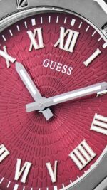 Guess Gents Stainless Steel Gunmetal Bracelet Watch (Model: GW0575G5)