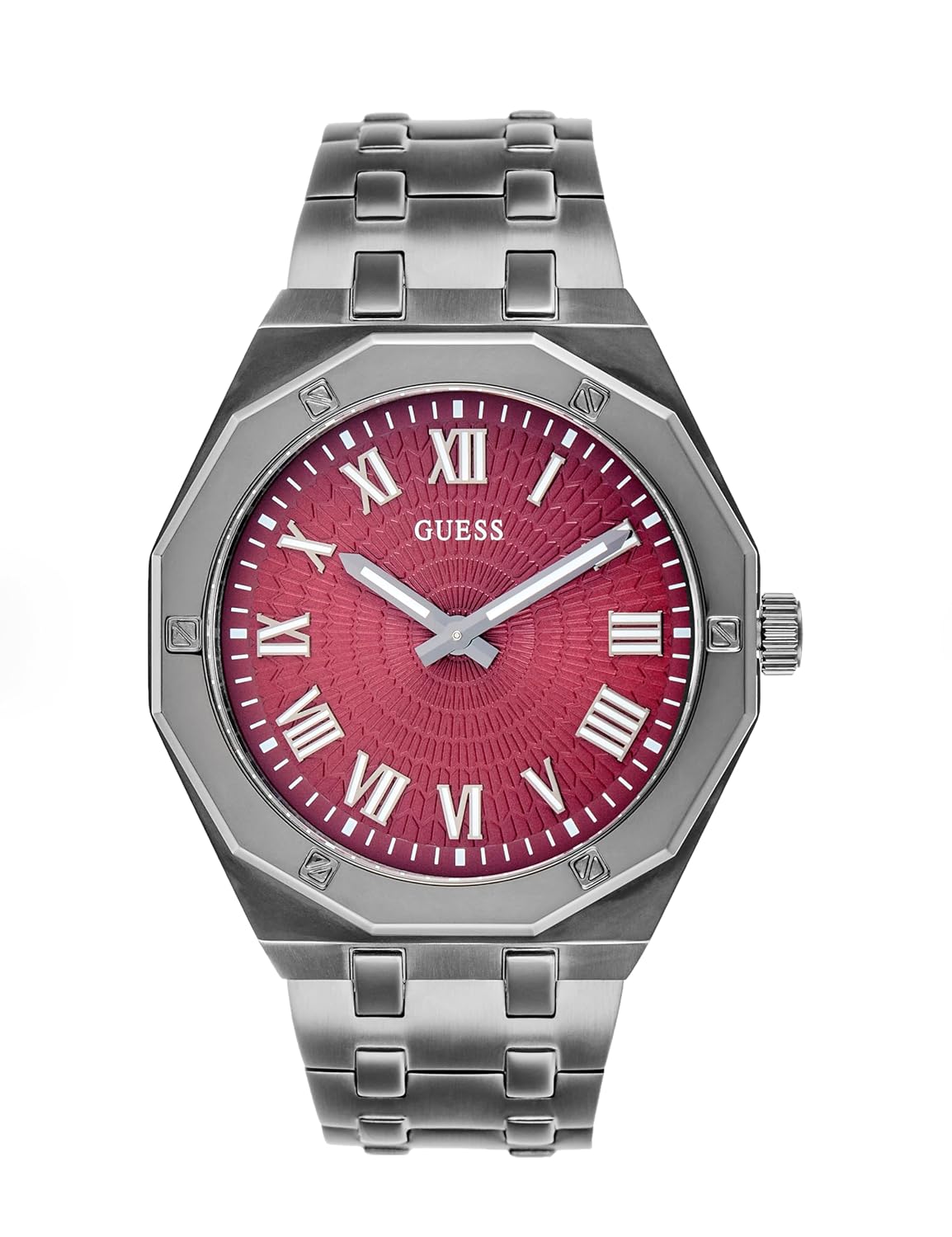 Guess Gents Stainless Steel Gunmetal Bracelet Watch (Model: GW0575G5) Guess Gents Stainless Steel Gunmetal Bracelet Watch (Model: GW0575G5)