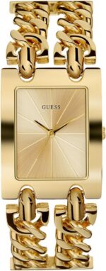 Guess Ladies Gold Tone Analog Watch