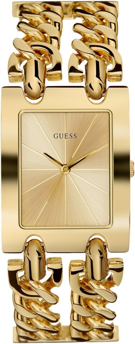 Guess Ladies Gold Tone Analog Watch
