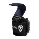 Gymreapers Weight Lifting Hooks (Pair), Heavy Duty Power Wrist Straps Hand Grip Support For Deadlifts, Pull Ups, Shrugs - Gym Gloves For Men and Women