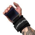 Gymreapers Weight Lifting Hooks (Pair), Heavy Duty Power Wrist Straps Hand Grip Support For Deadlifts, Pull Ups, Shrugs - Gym Gloves For Men and Women