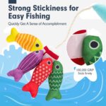 hahaland Montessori Toys for 1 Year Old - Toddler Toys for 1 2 Year Old Boys Girls Toy, Montessori Educational Baby Toy 6-12-18 Months, 10 in 1 Fishing Game with Baby Stacking Cups