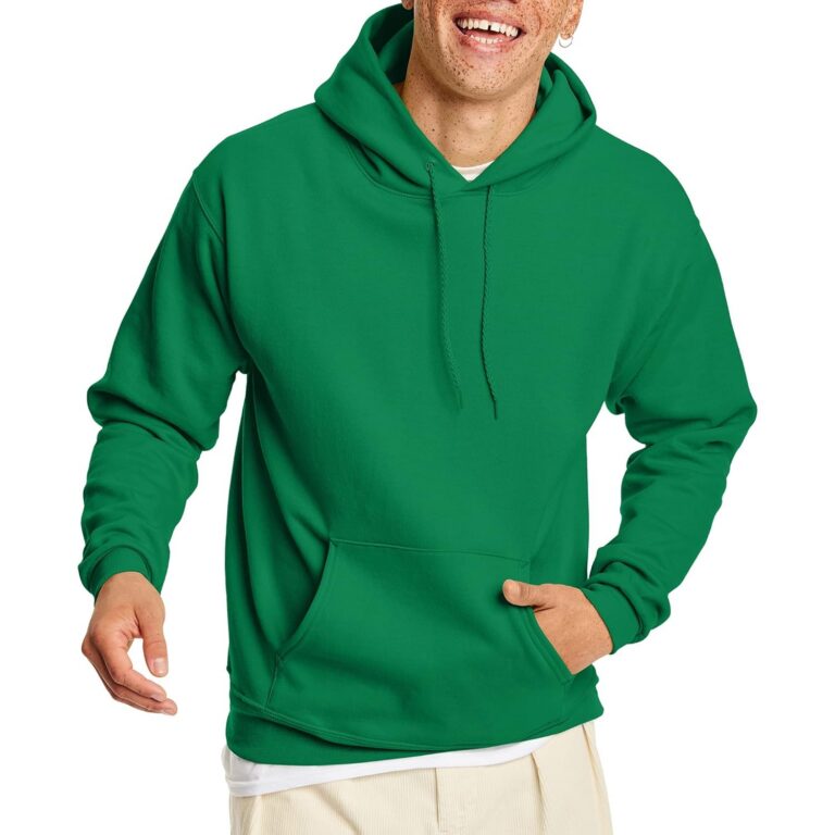 Hanes Mens EcoSmart Hoodie, Midweight Fleece Sweatshirt, Pullover Hooded Sweatshirt for MenHooded Sweatshirt