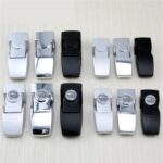 Hasp Cinet Lock for Sliding Door Mail Box Air Eletronic Locker Furniture Drawer Rarelock JA57 G 1Pcs(Silver Small)