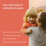 HEAL + CO. Quercetin – High Potency Antioxidant with 1,000 mg per Serving – Supports Immune Health & Healthy Inflammation Response – 120 Vegan Capsules