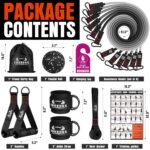 Heavy Resistance Bands for Working Out, 360LBS Exercise Bands with Handles, Workout Bands for Men, Weight Fitness Bands Set for Muscle Training, Strength, Slim, Yoga, Home Gym...