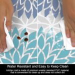 HEBE Anti Fatigue Kitchen Floor Mats Set of 2 Thick Cushioned Kitchen Rugs Mats Set Waterproof Non Slip Comfort Floor Rug Carpet for Kitchen Sink,Laundry 17"x48"+17"x28"