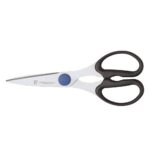 HENCKELS 7-Inch Stainless Steel Multi-Function Ultra Sharp Kitchen Shear - Detachable, Kitchen Scissors for Chicken Fish Meat Vegetables, Serrated Blades, Dishwasher Safe