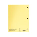 Hilroy Stitched Exercise Book, 3-Hole Punched, 4-Pack, 40 Pages/20 Sheets, Assorted Colour Covers (12102)