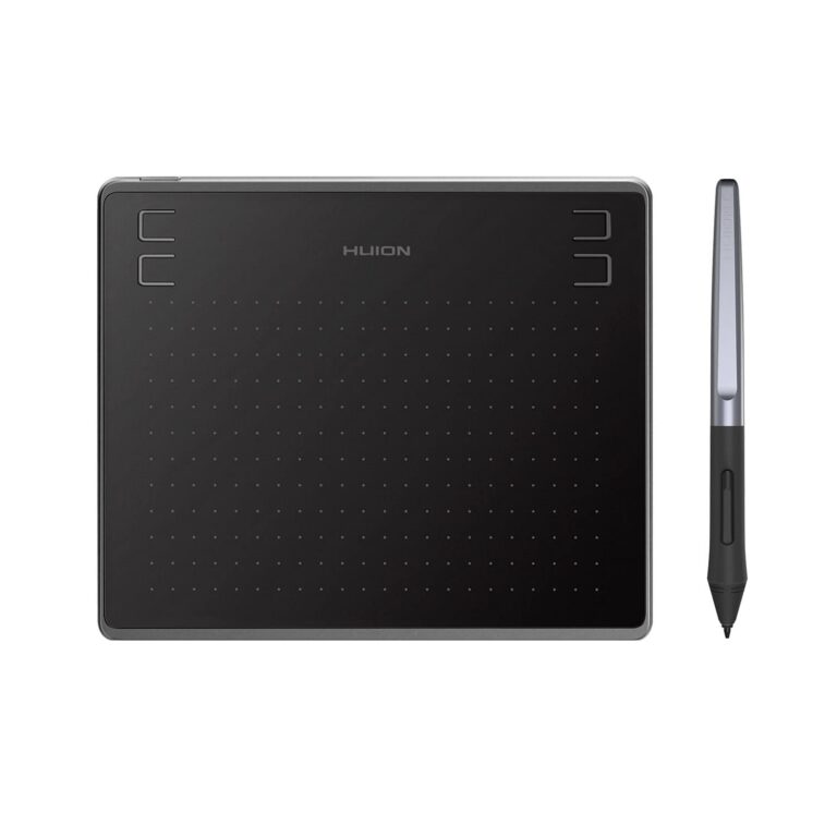 HUION HS64 Graphics Drawing Tablet with Battery-Free Stylus PW100 for Android Windows Mac Linux