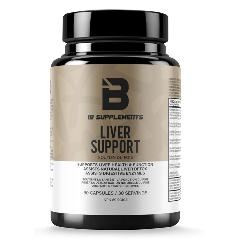 Iron Brothers Supplements | Liver Support & Detox Supplement | Milk Thistle, Dandelion & Berberine HCl | Healthy Liver Function & Detoxification | 30 Servings