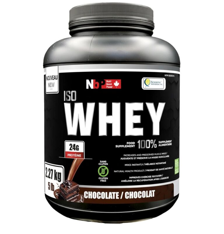 IsoWhey protein powder 5 lb (2.27kg), ultra filtered whey protein to maintain and increase lean muscle mass in a strong lean body (Chocolate)