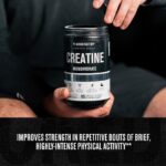 Jacked Factory Creatine Monohydrate Powder 425g - Canadian-Owned Informed Choice Certified Supplement for Increased Muscle Mass*, Improved Strength, Power, & Performance** - 85...