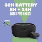 JBL Vibe Buds - True Wireless Headphones - Black