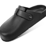 KEMISANT Womens Clogs, Slip on Sandals Nurse Shoes for Womens House Work Garden Work Outdoor Walking