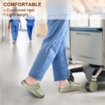 KEMISANT Womens Clogs, Slip on Sandals Nurse Shoes for Womens House Work Garden Work Outdoor Walking