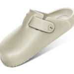 KEMISANT Womens Clogs, Slip on Sandals Nurse Shoes for Womens House Work Garden Work Outdoor Walking