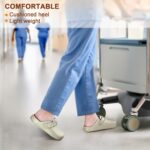KEMISANT Womens Clogs, Slip on Sandals Nurse Shoes for Womens House Work Garden Work Outdoor Walking