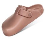 KEMISANT Womens Clogs, Slip on Sandals Nurse Shoes for Womens House Work Garden Work Outdoor Walking