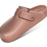 KEMISANT Womens Clogs, Slip on Sandals Nurse Shoes for Womens House Work Garden Work Outdoor Walking