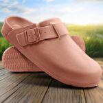 KEMISANT Womens Clogs, Slip on Sandals Nurse Shoes for Womens House Work Garden Work Outdoor Walking