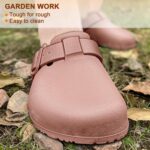 KEMISANT Womens Clogs, Slip on Sandals Nurse Shoes for Womens House Work Garden Work Outdoor Walking