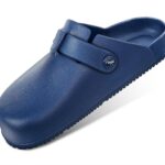 KEMISANT Womens Clogs, Slip on Sandals Nurse Shoes for Womens House Work Garden Work Outdoor Walking