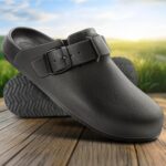 KEMISANT Womens Clogs, Slip on Sandals Nurse Shoes for Womens House Work Garden Work Outdoor Walking