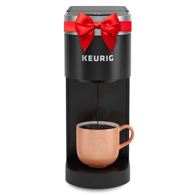 Keurig K-Slim Single Serve K-Cup Pod Coffee Maker, Featuring Simple Push Button Controls And MultiStream Technology, Black